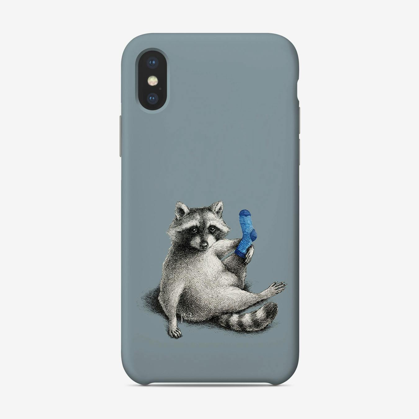 Yoga Raccoon Phone Case